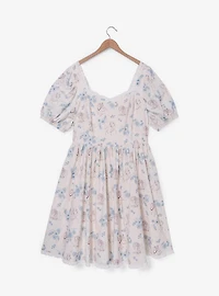 Disney Princess Floral Horses Allover Print Plus Dress - BoxLunch Exclusive