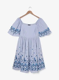 Disney Kingdom Hearts Icons Flutter Sleeve Plus Dress - BoxLunch Exclusive