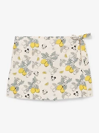 Disney Mickey & Minnie Lemons Allover Print Plus Linen Skort - BoxLunch Exclusive