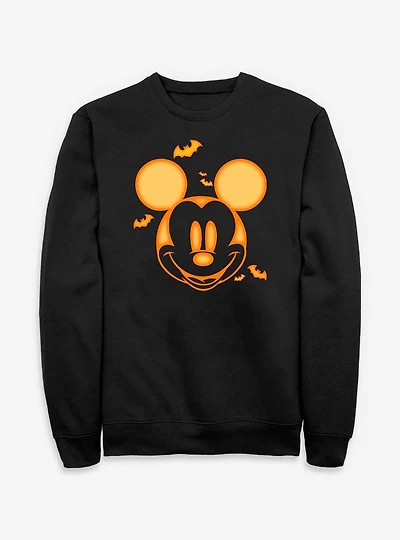 Disney Mickey Mouse Pumpkin Face Sweatshirt