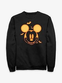 Disney Mickey Mouse Pumpkin Face Sweatshirt