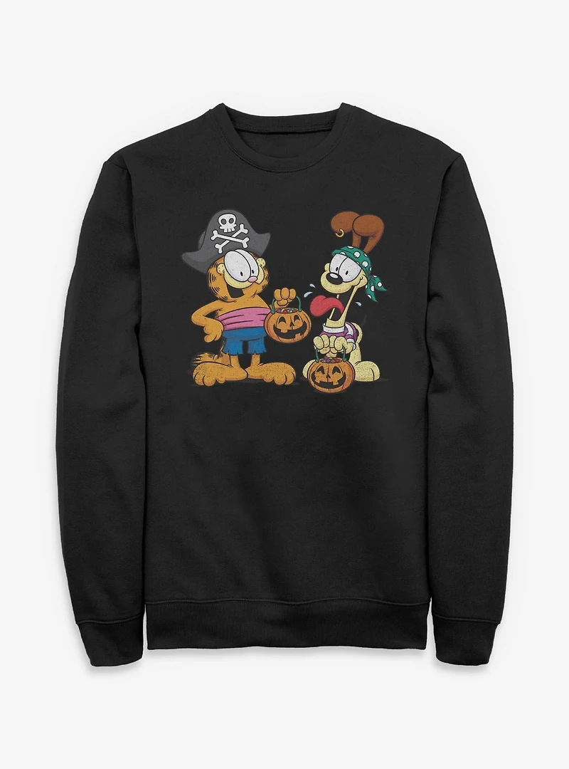 Garfield Pirate Buds and Odie Sweatshirt