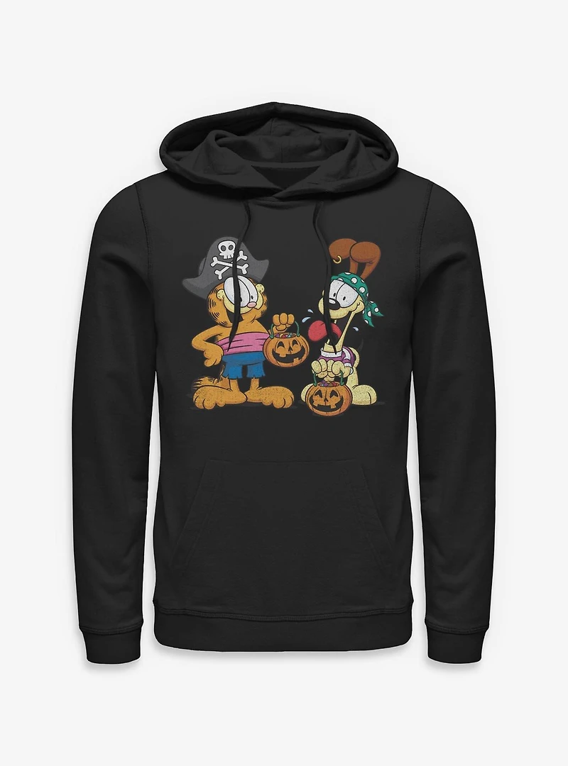 Garfield Pirate Buds and Odie Hoodie