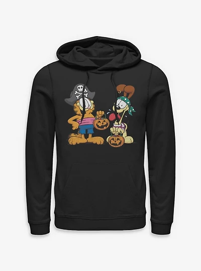 Garfield Pirate Buds and Odie Hoodie