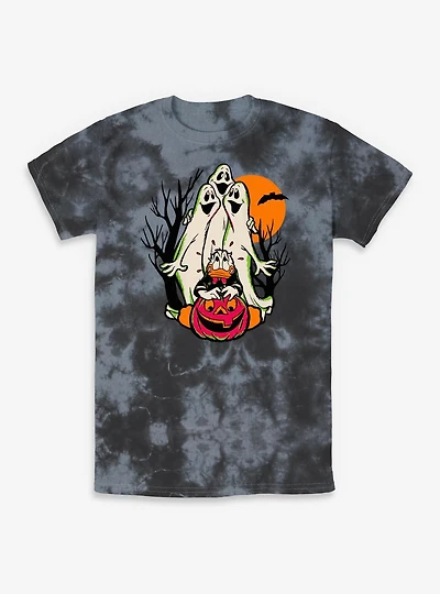 Disney Donald Duck Scared Tie-Dye T-Shirt