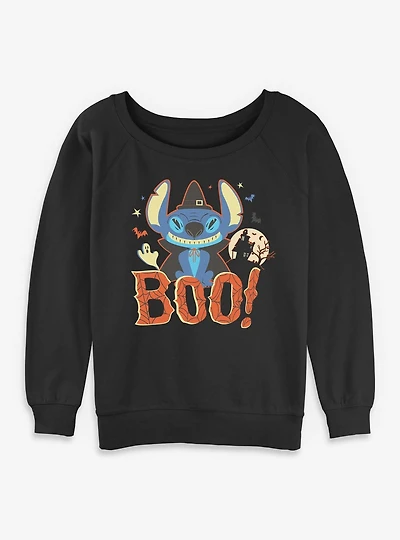 Disney Lilo & Stitch Boo Womens Slouchy Sweatshirt