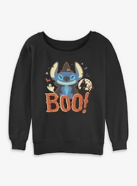 Disney Lilo & Stitch Boo Womens Slouchy Sweatshirt