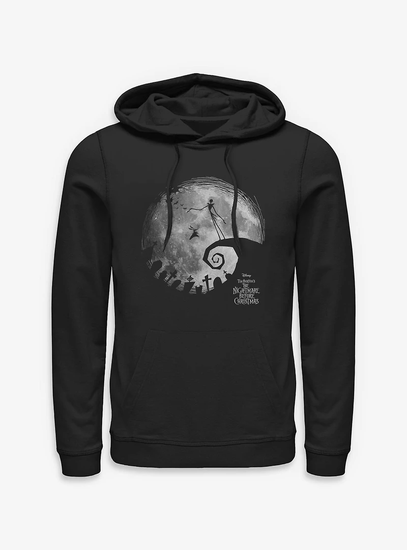 The Nightmare Before Christmas Moon Shadow Hoodie