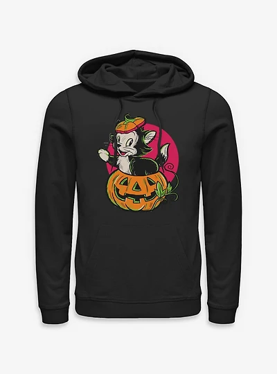 Disney Pinocchio Figaro Inside A Pumpkin Hoodie