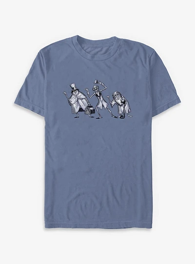 Disney Haunted Mansion Hitchhiking Ghosts Garment Dye T-Shirt