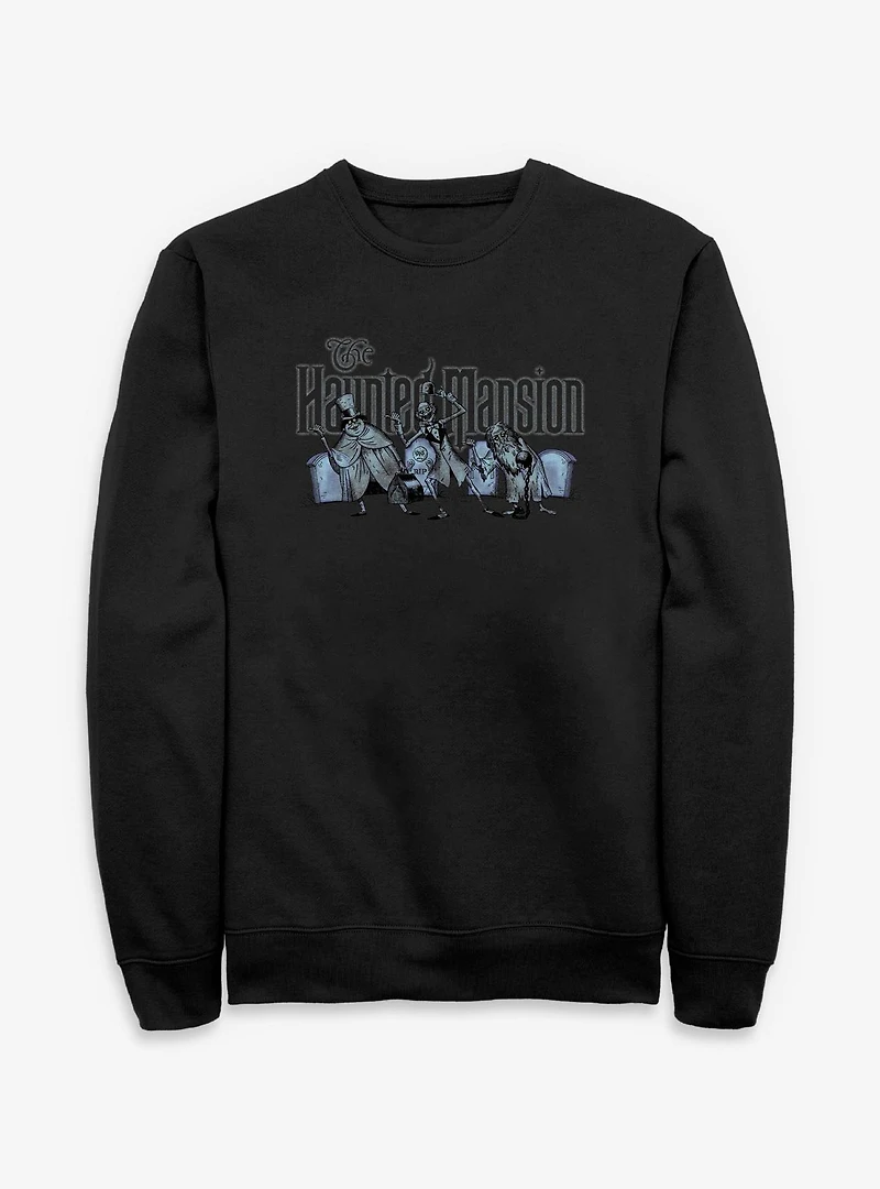 Disney Haunted Mansion Hitchhiking Ghosts Together Sweatshirt