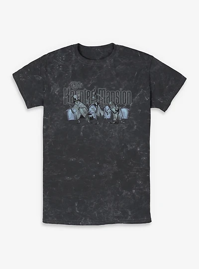 Disney Haunted Mansion Hitchhiking Ghosts Together Mineral Wash T-Shirt