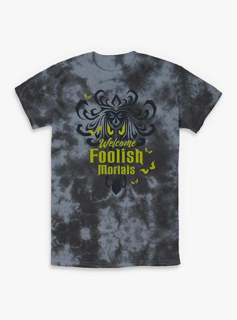 Disney Haunted Mansion Welcome Foolish Mortals Tie-Dye T-Shirt