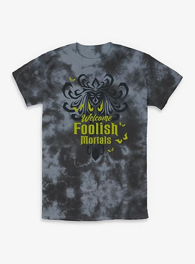 Disney Haunted Mansion Welcome Foolish Mortals Tie-Dye T-Shirt
