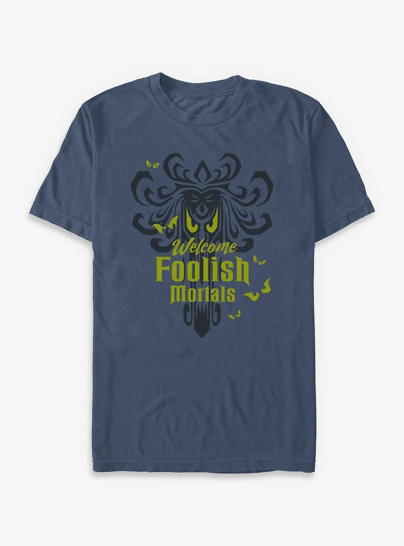 Disney Haunted Mansion Welcome Foolish Mortals Garment Dye T-Shirt