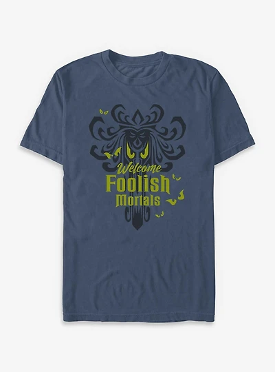 Disney Haunted Mansion Welcome Foolish Mortals Garment Dye T-Shirt