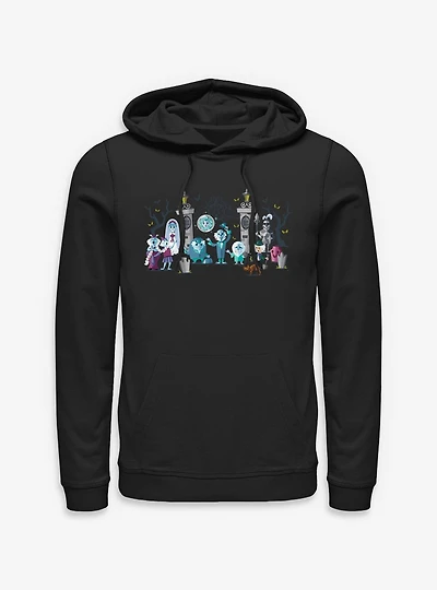 Disney Haunted Mansion Entrance Characters Hoodie