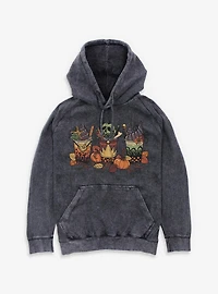 Disney Villains Villain Fall Drinks Mineral Wash Hoodie
