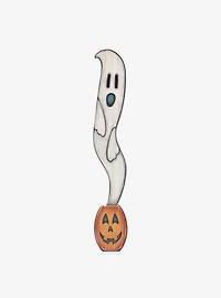 Ghost & Jack-O-Lantern Vertical Wood Wall Decor
