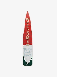 Gnome Welcome Vertical Porch Leaner Wood Wall Decor