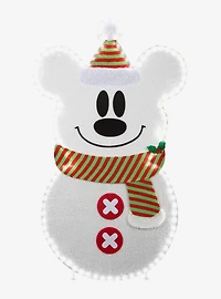 Disney Mickey Mouse Stylized Snowman Flat-Tastics Yard Decor