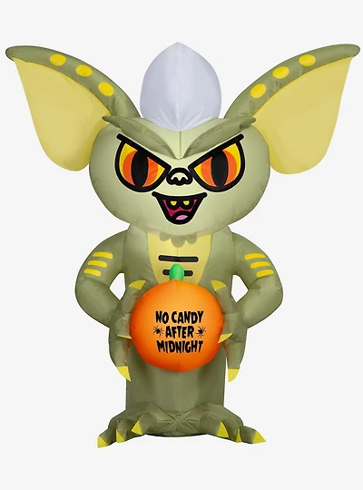 Gremlins Stripe with No Candy After Midnight Airblown Inflatable