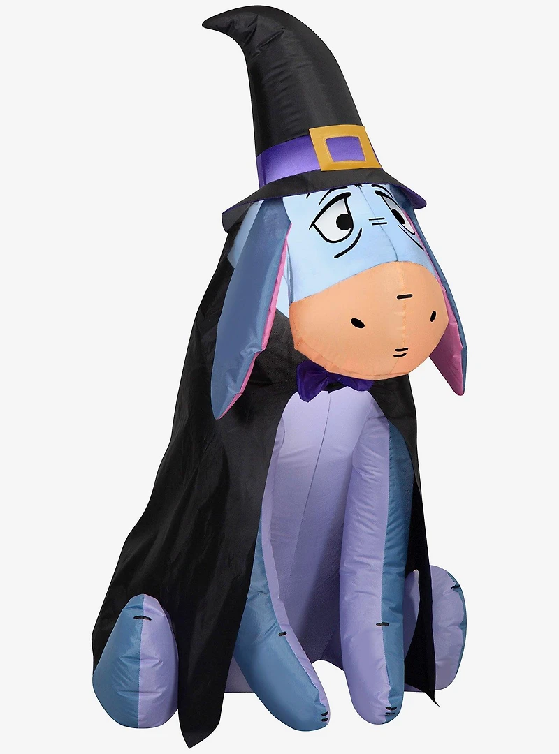 Disney Winnie The Pooh Eeyore In Witch Costume Airblown Inflatable