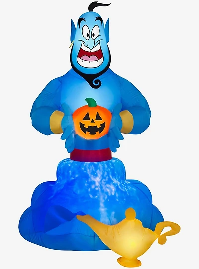 Disney Aladdin Genie Scene Projection Airblown Inflatable
