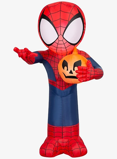 Marvel Spider-Man Jack-o-Lantern Airblown Inflatable
