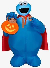 Sesame Street Cookie Monster with Cape Airblown Inflatable