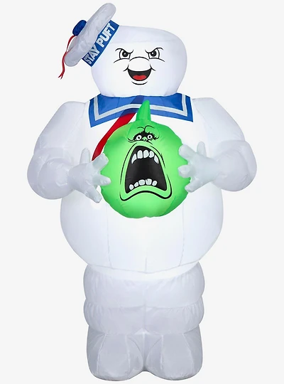 Ghostbusters Stay Puft with Pumpkin Airblown Inflatable