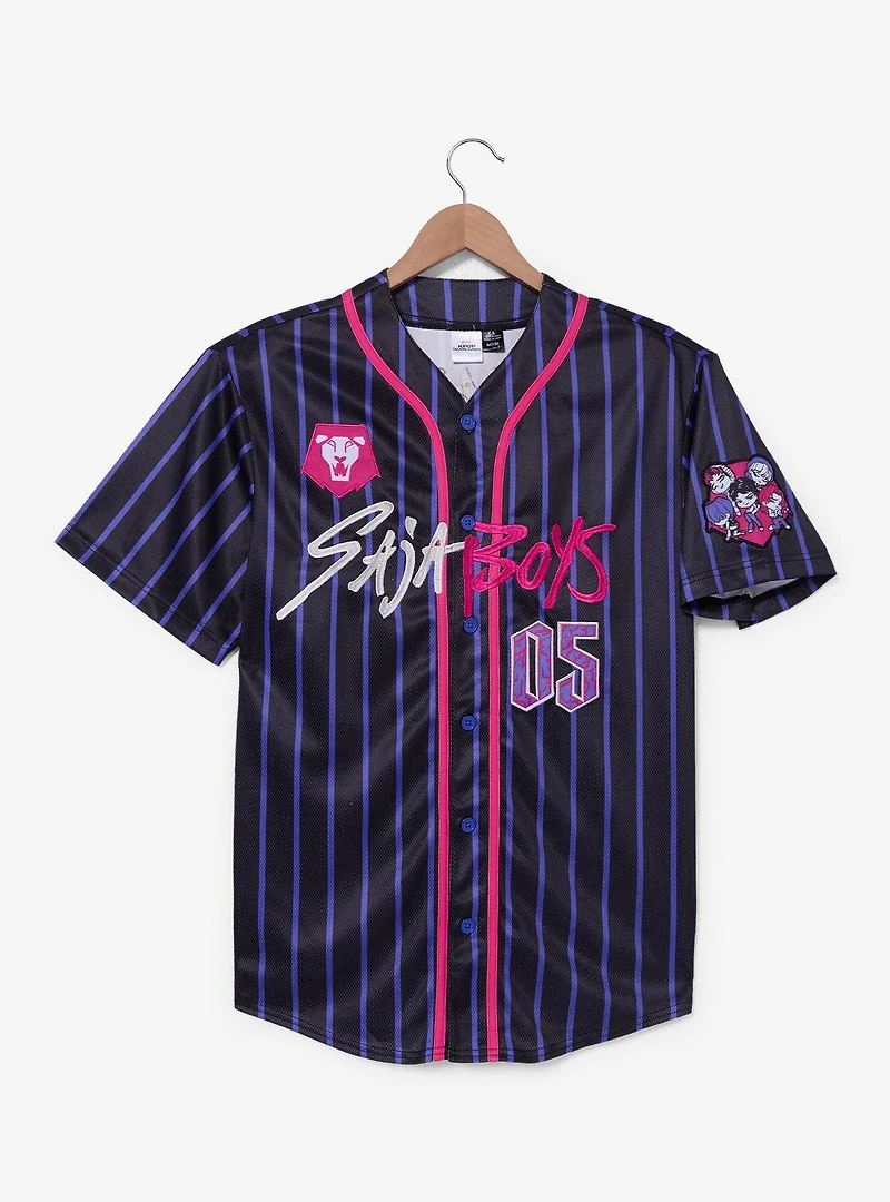 KPop Demon Hunters Saja Boys Baseball Jersey — BoxLunch Exclusive