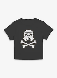 Star Wars Trooper Skull Patch Women Baby T-Shirt