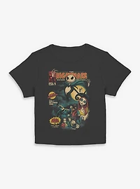 The Nightmare Before Christmas Comic Cover Style Women Baby T-Shirt