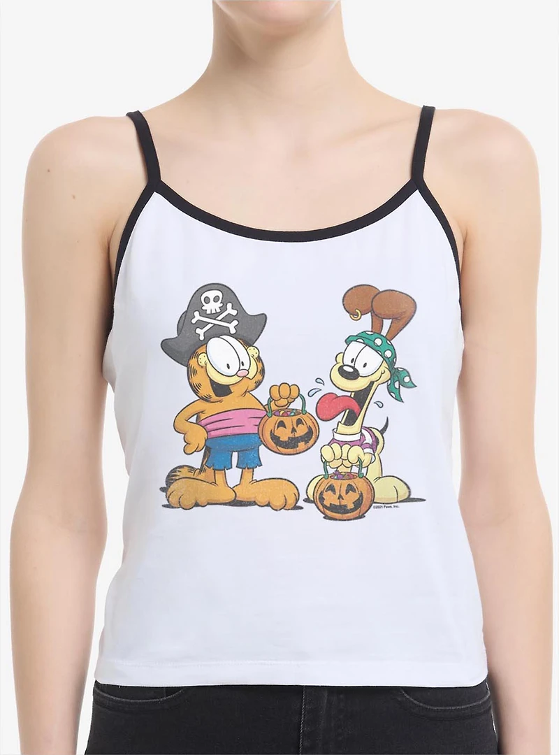 Garfield Pirate Buds and Odie Womens Cami
