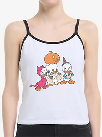 Disney Ducktales Huey Dewey Louie Trick Or Treating  Womens Cami