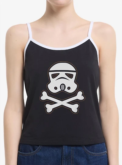 Star Wars Trooper Skull Patch Womens Cami