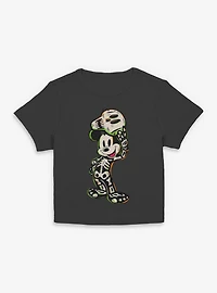 Disney Mickey Mouse Skeleton Women Baby T-Shirt