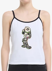 Disney Mickey Mouse Skeleton Womens Cami