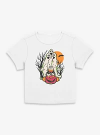 Disney Donald Duck Scared Women Baby T-Shirt