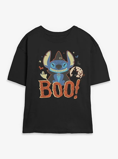 Disney Lilo & Stitch Boo Womens Skimmer T-Shirt
