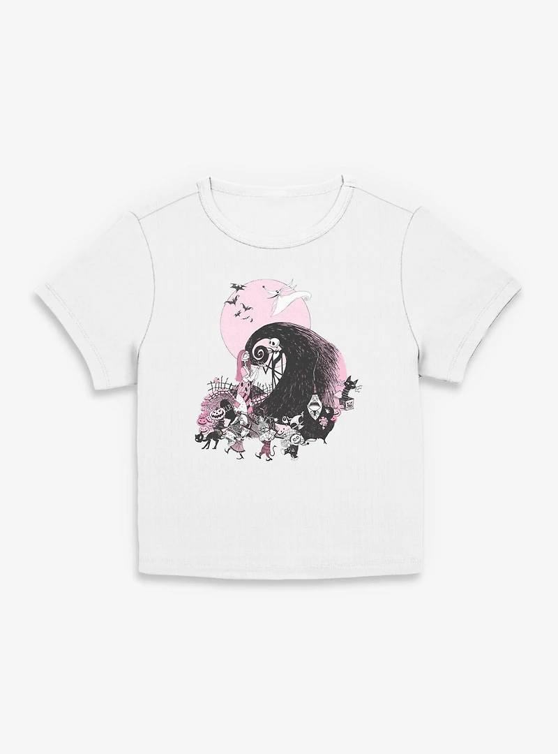 The Nightmare Before Christmas Classic Scene Group Women Baby T-Shirt