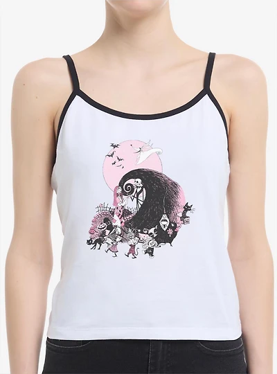 The Nightmare Before Christmas Classic Scene Group Womens Cami