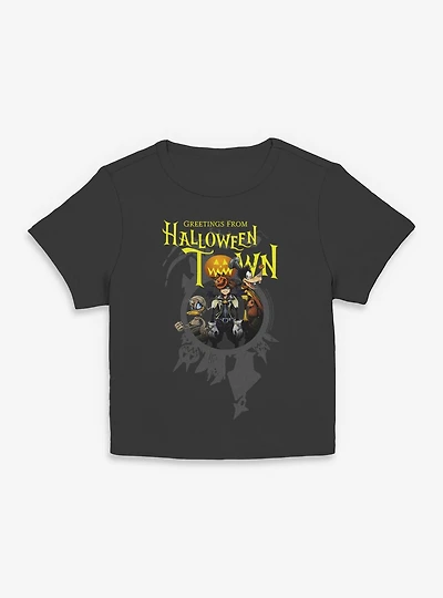 Disney Kingdom Hearts Greetings From Halloween Town Women Baby T-Shirt
