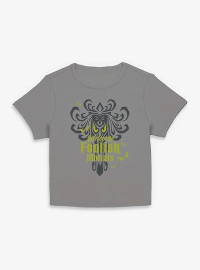 Disney Haunted Mansion Welcome Foolish Mortals Women Baby T-Shirt