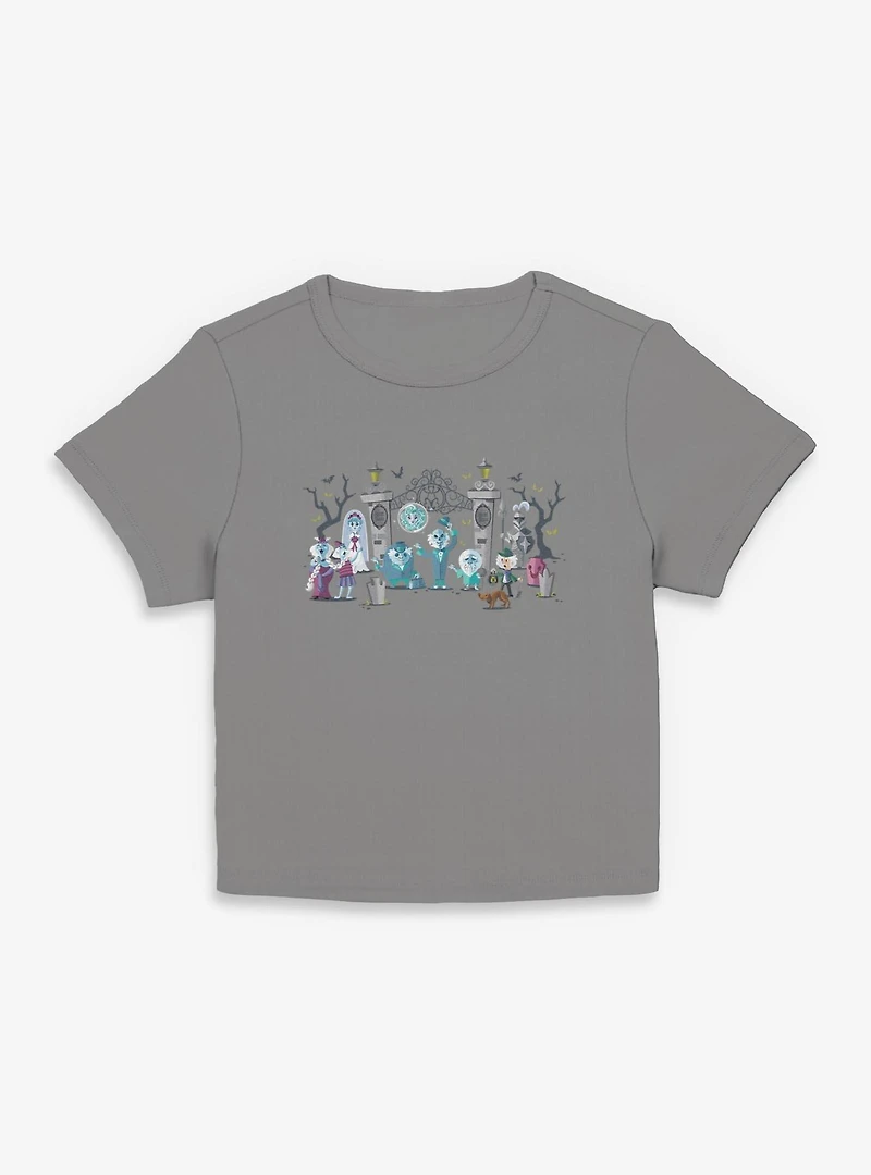 Disney Haunted Mansion Entrance Characters Women Baby T-Shirt