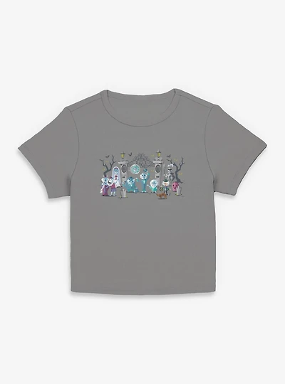 Disney Haunted Mansion Entrance Characters Women Baby T-Shirt
