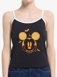Disney Mickey Mouse Pumpkin Face Womens Cami