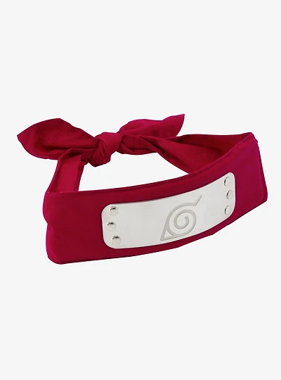 Naruto Shippuden Red Konoha Headband