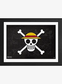 One Piece Skull Framed Print